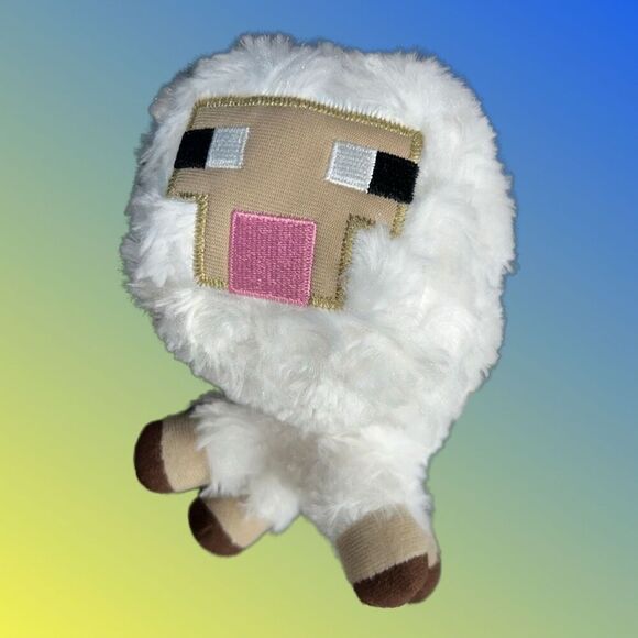 4 Minecraft Game Plush Stuffed Animal Creepee Ocelots Jinx Whale Sheep Mojang - Picture 7 of 7